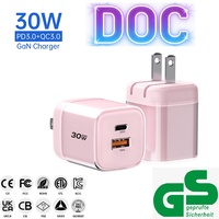 Chargeurs USB Type-C rapides pour téléphone et tablette Tommox Colorful 30W, vente en gros, chargeurs muraux USB C pour iPad iPhone