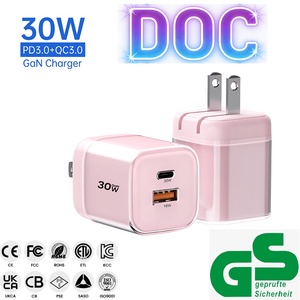 Chargeurs USB Type-C rapides pour téléphone et tablette Tommox Colorful <span class=keywords><strong>30W</strong></span>, vente en gros, chargeurs muraux USB C pour iPad <span class=keywords><strong>iPhone</strong></span> - Product Image 1