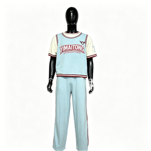 Custom Drawstring Pants <b>Men</b> T-<b>shirts</b> Casual Tracksuits <b>Silk</b> Screen Printed Logo <b>Men</b> Jogging Shorts Sleeve Suit - Product Image 1