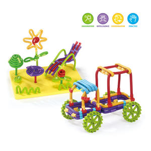 ของเล่นเพื่อการศึกษาสำหรับเด็กของเล่นเกี่ยวกับความรู้สึกแบบทำมือของเล่น3D จินตนาการชุดสร้างสติกส์แบบบิดงอได้ - Product Image 2