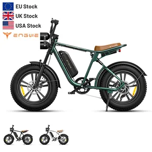 ENGWE – vélo électrique M20, 48V, 750W, double Suspension, rétro, Vintage, vélo électrique, Dirt Mountain, gros pneu