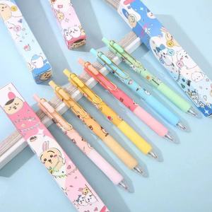 24支/盒 动漫 Chiikawa 凝胶卡哇伊0.5按压式签字笔学生二维卡通文具礼物 - Product Image 3