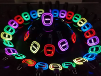 Headset Nirkabel Over-Ear Silent Disco Lipat HiFi Stereo Bass Kaya untuk Pesta Yoga Konferensi OEM Kualitas Tinggi RF890