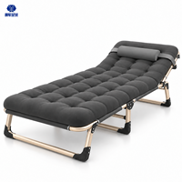 Ventes chaudes Lit simple multifonctionnel portable et pliable de grande taille, gain de place avec matelas souple pour adultes