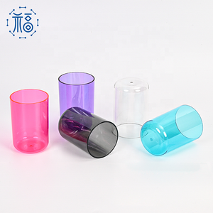 Copo Plástico Colorido de 330ml Design Inquebrável para Bebidas em Casa Viagem OEM Logotipo Personalizado Fornecimento Direto de Fábrica - Product Image 3