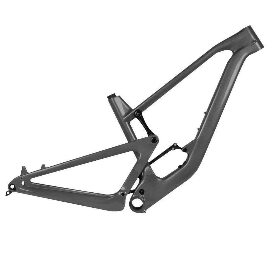 Spedizione gratuita T1000 Carbon 29er All Mountain Bike Frame Travel 150mm Full Suspension MTB Frame 29