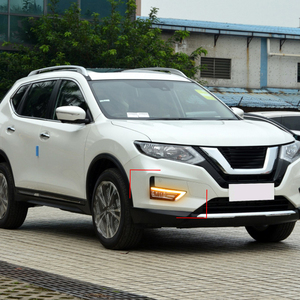 DRL-luces diurnas antiniebla para <span class=keywords><strong>Nissan</strong></span> x-trail <span class=keywords><strong>Xtrail</strong></span> X Trail 2017, 2018, 2019, 2020, 12V, luz diurna con señal amarilla - Product Image 6