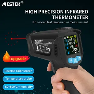 Infrared Industrial Thermometers Digital Non Contact Portable Temperature Guns IR02 Kitchen Digital Thermometer For Industry