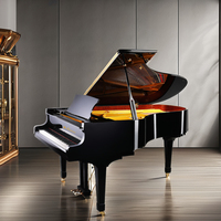 Piano à queue acoustique mécanique, instruments à cordes avec banc de piano