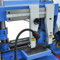 Machine à scie à ruban automatique GH4235, moteur durable, solution de sciage des métaux pour poutres, tuyaux, barres pleines, système de refroidissement, longue durée de vie de la lame