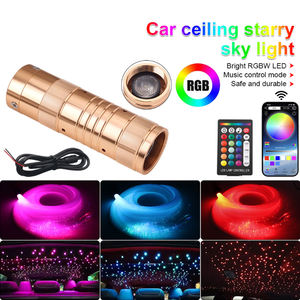 DT-1 Projecteur LED RGB à tête unique pour intérieur de voiture, effet ciel étoilé, avec télécommande et fibre optique - Product Image 6
