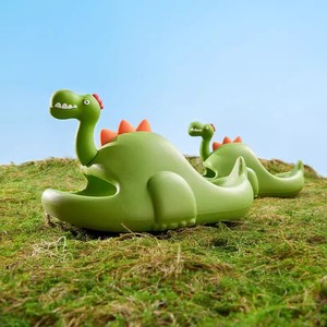 Chaussons pour enfants Dinosaure - Plesiosaure féminin - Tongs en EVA pour enfants à motif de dessin animé pour la maison - Product Image 2