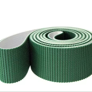 3 Ply 2mm Thick Dge Stirp White Types Price Food Pvc/Pvg Solid Woven Fire Retardant Double-Sided Fibre Pvc Conveyor Belt