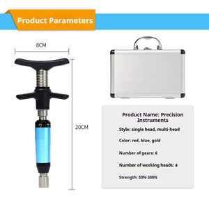 Pistol Koreksi Chiropractic Manual untuk Profesional, Penyesuaian Skoliosis, Pistol Pulsa Logam, Mengurangi Nyeri, Bersertifikat CE - Product Image 4