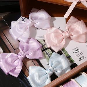 Ruban rayé double face brillant fait main pour accessoires de <span class=keywords><strong>cheveux</strong></span> Lolita <span class=keywords><strong>Charlotte</strong></span>, nœuds, cadeaux pour poupées, fabriqué en Chine, emballage en rouleau - Product Image 3