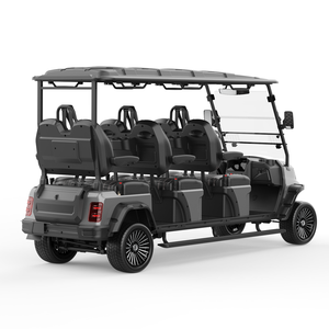 Carrito de Golf Utilitario de Alta Resistencia con Logotipo Personalizado, 6 Plazas, Carritos de Patrulla a Bajo Precio, Precio de Fábrica al por Mayor - Product Image 3