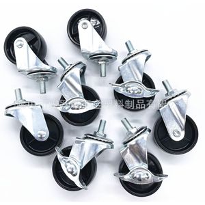 <b>Swivel</b> Caster With Brake 50mm Nylon Wheel For Furniture Use Durable - Product Image 5