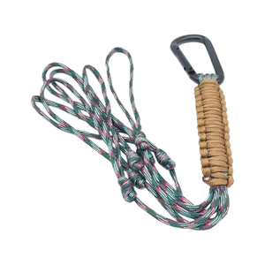 Correa de Nylon Multibucle Tejida a Mano con Ganchos Metálicos para Colgar Equipo de Exterior y Uso Multiusos - Product Image 4