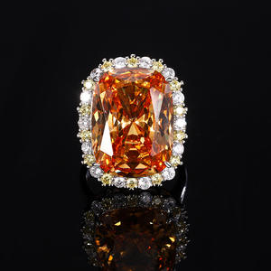 Conjunto de Colar e Anel de Joias de Alta Qualidade XILIANGFEIZI, Novo, em Cobre Banhado a Ouro, Imitando Cor de Tesouro para Mulheres 15*20 - Product Image 5