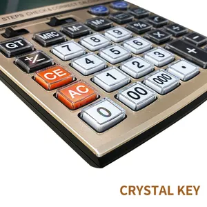 Desktop Calculators Office Supply Dual Power Calculadora Solar 16-Digit Electronic Cheap Solar Power Calculator Beauty