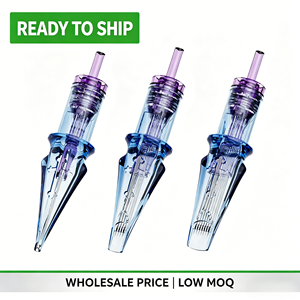 <span class=keywords><strong>Agujas</strong></span> <span class=keywords><strong>de</strong></span> Tatuaje al por Mayor con Bajo MOQ, OEM/ODM, Cartuchos Esterilizados Profesionales para Delineado y Sombreado - Product Image 1