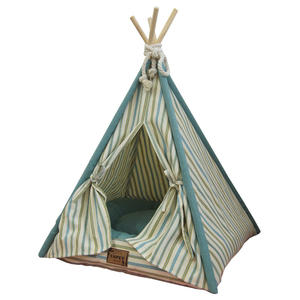 Großhandel Tragbares Haustier-Tipi Wasserdichtes Outdoor-Indoor-Camping Hunde- und Katzen-Strandzelt Waschbar Schlafzelt China Fabrik Lieferungen - Product Image 2