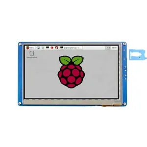 Raspberry Pi แผงหน้าจอ Lcd Lvds 7นิ้วโมดูลจอแสดงผล Tft,Hmi หน้าจอสัมผัสจอภาพ Led สีดำ