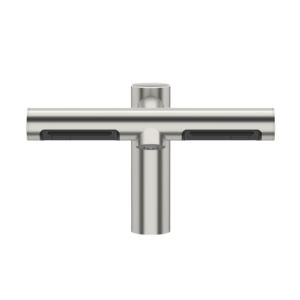 Robinet à capteur 2 en 1 Sèche-mains en acier inoxydable 304 Nickel brossé Robinet automatique - Product Image 4