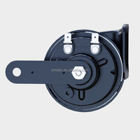 Nouveau klaxon de voiture CARALL K8001 12V en aluminium ABS, son double tonalité 410Hz-510Hz, 105dB-120dB, durable, conception à 2 haut-parleurs