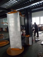 PangDa Film Rétractable Palette Stretch Machine D'emballage Cylindrique Machine D'emballage Porte/Fenêtre Panneau Machine À Bobiner