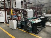 Machine de soufflage de film de serre agricole ABA PE PP Extrudeuse en plastique HDPE LDPE rentable avec moteur efficace