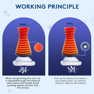 Dispositivo de Rescate para Asfixia con Succión Superior a 25 psi, Válvula de Retención de Bola de un Solo Orificio, 3 Tamaños, Máscara Inflable Personalizada - Product Image 5