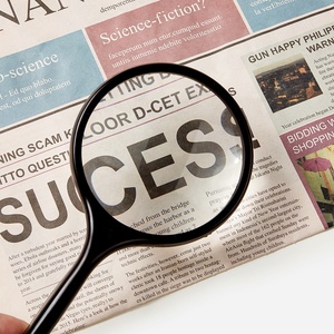 <span class=keywords><strong>100mm</strong></span> 3 배 대형 거울 돋보기 ABS 유리 렌즈 클래식 핸들 돋보기 플라스틱 독서 용 저렴한 돋보기 - Product Image 4