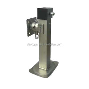 Nouvelles jambes de cric en acier robuste Q235 à fixer par boulons pour remorques, stabilisateur de cric pour camion semi-remorque, <span class=keywords><strong>roue</strong></span> <span class=keywords><strong>jockey</strong></span>, design carré - Product Image 2