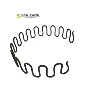 Yanyang fabrika fiyat 3.8mm döşeme anti pas mobilya kıvrımlı bahar 3.2mm kanepe zikzak bahar