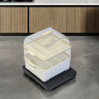 Cuiseur à vapeur électrique domestique multifonctionnel de grande capacité Cuisinière à induction intelligente à trois couches pour la cuisine