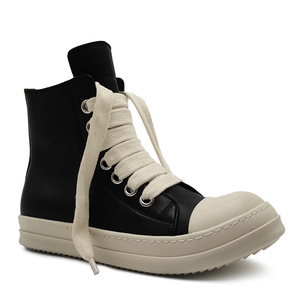 <span class=keywords><strong>Scarpe</strong></span> con lacci larghi di alta qualità <span class=keywords><strong>in</strong></span> vera pelle Casual donna stile passeggio <span class=keywords><strong>scarpe</strong></span> firmate uomo