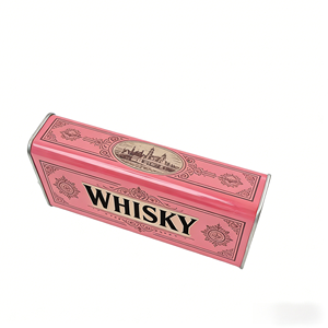 Canhojalata de vino de Metal de 700ml/750ml con botella de plástico interior para Vodka <span class=keywords><strong>Brandy</strong></span> Whisky Gin Rum Tequila - Product Image 3