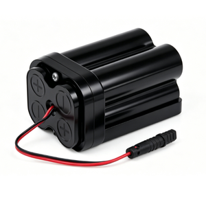 Caja de Batería Alcalina de 6V de Nuevo Estilo con Conector Redondo DC, Repuesto Compatible con Grifo Sin Contacto MB - Product Image 2