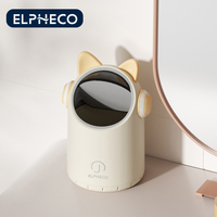 ELPHECO Mini Poubelle Intelligente à Capteur de Bureau, Design Mignon, à Induction, pour Table de Maquillage, Gain de Place