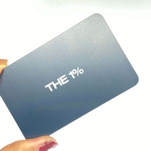 Carte NFC Métallique Premium CR80, Noir, Vierge, en Acier Inoxydable, Carte de Visite à Puce, Meilleure Vente - Product Image 1