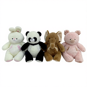 Greenmart RTS 15cm Éléphant Singe Magnétique PLUSH Remplissage en coton PP <span class=keywords><strong>Matelas</strong></span> Jouets en peluche - Product Image 5