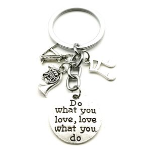 Nouveau porte-clés de musique pour enseignant Piano, Notes, accessoires de guitare, bijoux faits à la main, cadeau de Piano, tout ce que vous voulez - Product Image 6