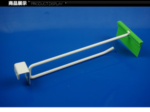 ENSURE Single Line <strong>Chrome</strong> Plated Steel <strong>Hook</strong> 25MM Opening 10-17.9 lb Capacity for Retail Display - Product Image 4