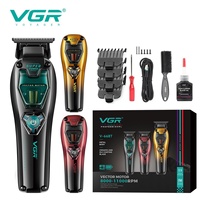 VGR668T – Nouvelle tondeuse rechargeable haut de gamme pour salon professionnel, affichage numérique, haute vitesse 8 000-11 000 tr/min