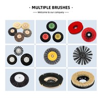 Machine de fabrication industrielle automatique de brosses MEIXIN à base plastique/bois, avec fil d'acier et fibres plastiques/naturelles