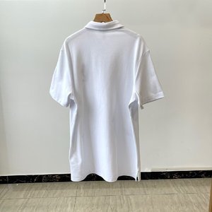 <span class=keywords><strong>Polo</strong></span> à manches courtes pour homme avec un motif d'ours brodé délicat sur la poitrine, style business-casual printemps-été - Product Image 5