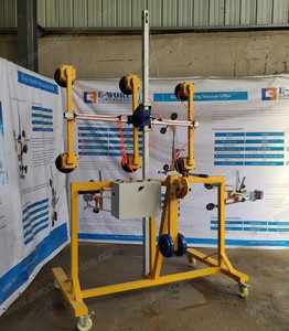 Venta de fábrica, máquina elevadora de succión de vidrio al vacío de 400KG, ventosa elevadora de vidrio con CE, <span class=keywords><strong>precio</strong></span> elevador de succión de vidrio al vacío - Product Image 5