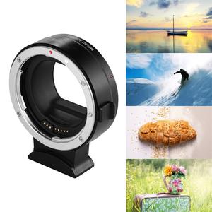 Adaptateur d'objectif d'appareil photo à mise au point automatique EF-EOSR, support d'adaptateur de monture d'objectif à mise au point automatique EXIF pour objectif <span class=keywords><strong>Canon</strong></span> EF EF-S vers monture EOS R RF - Product Image 3