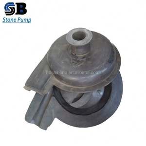 Bomba de lodos de concha de caracol serie 3/2 AHR con impulsor de vórtice cerrado y accesorios de acero, hierro fundido y caucho, fabricada en China, bomba de agua - Product Image 5